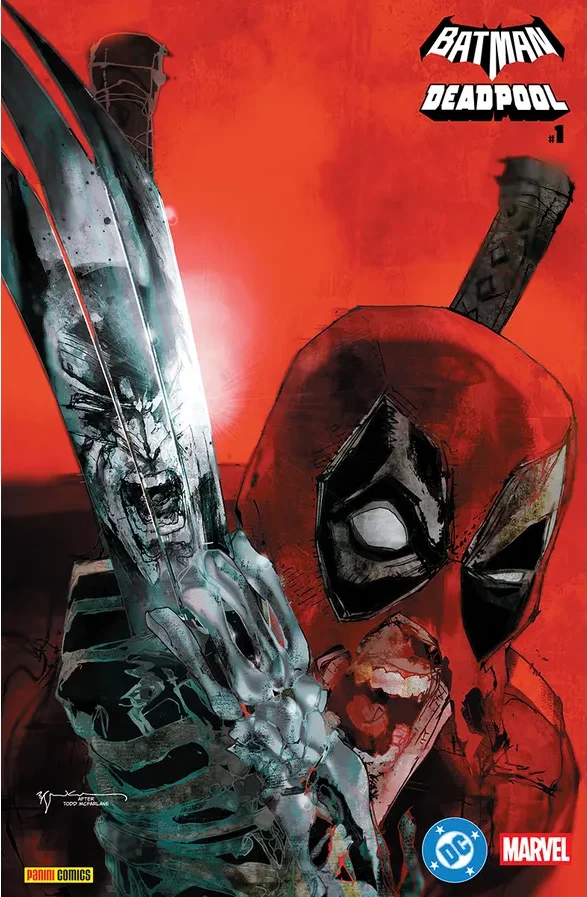 BATMAN X DEADPOOL #1 - PORTADA VARIANTE BILL SIENKIEWICZ (CROSSOVER DC MARVEL)